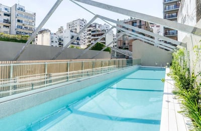 Rent of a bright furnished 3-room apartment, 120 m², Recoleta, Buenos Aires, Argentina